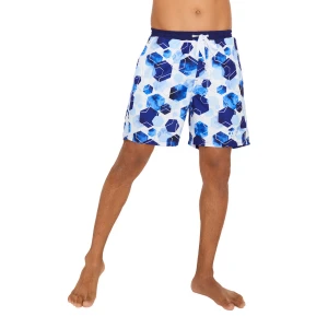 шорты для плавания boardshorts - navy watercolour hexagons