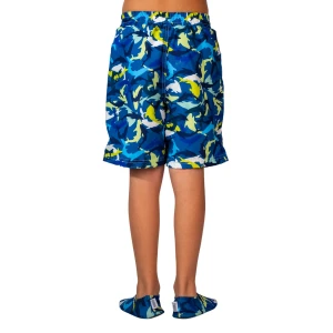 шорты для плавания shorts board - green sharks 1