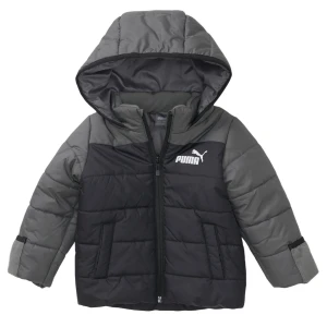 куртка minicats hooded padded jacket - puma black