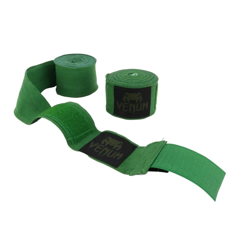 защита venum kontact boxing handwraps - 4.5m - khaki/black