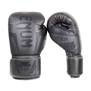 перчатки venum elite boxing gloves - grey/grey