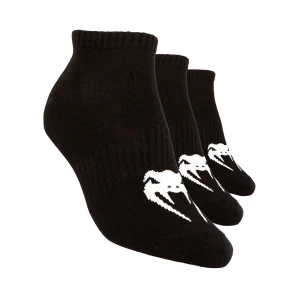 носки venum classic footlet sock - set of 3 - black/white 2