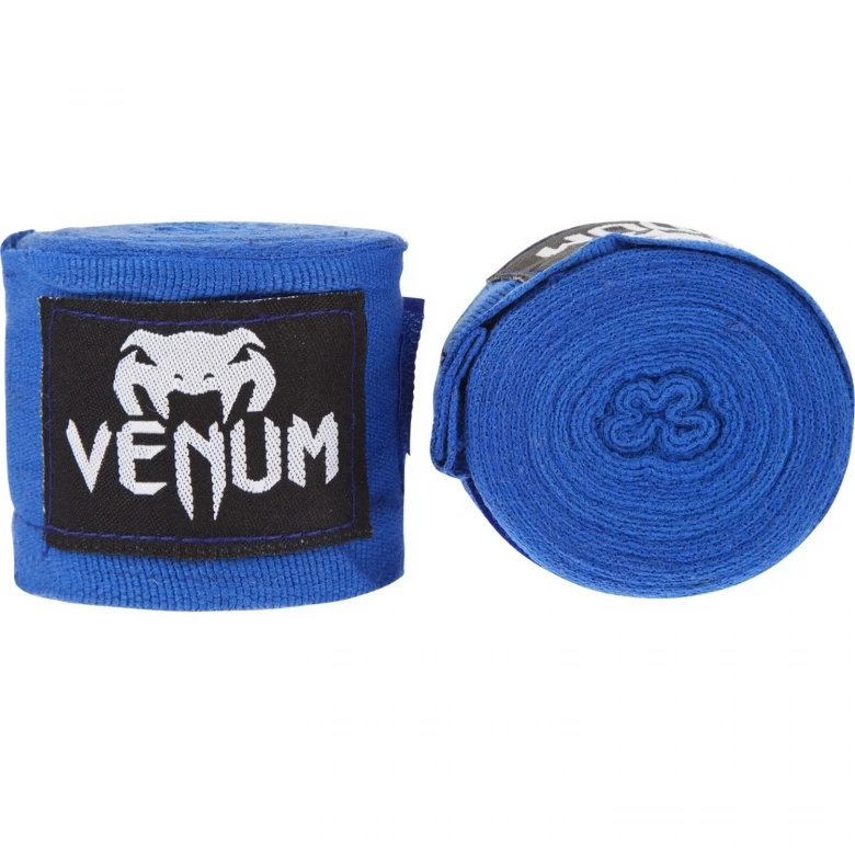 защита venum kontact boxing handwraps - original - 2.5m - blue 4