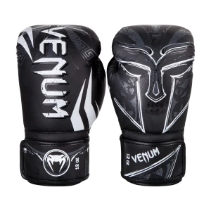 перчатки venum gladiator 3.0 boxing gloves - black/white
