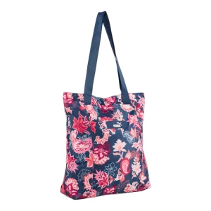 сумка core pop shopper persian blue-floral aop