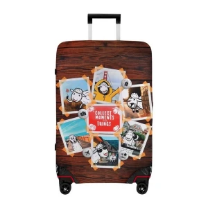 чехол для чемодана collect moments / dogo luggage shirt medium valiz kilifi