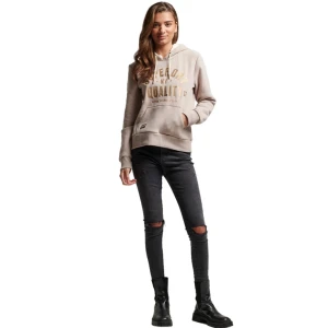 Худи Superdry D4 Ovin Luxe Metallic Logo Hoodie 2