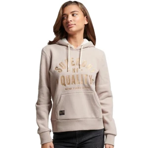 Худи Superdry D4 Ovin Luxe Metallic Logo Hoodie