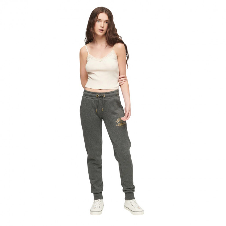 Штаны Superdry D4 Ovin Luxe Metallic Logo Slim Jogger 2