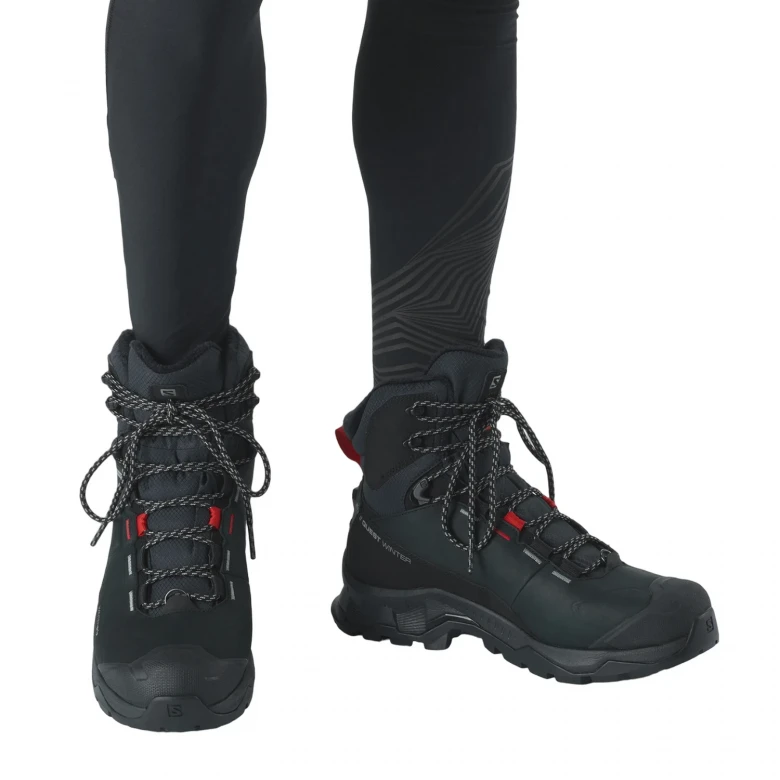Ботинки Salomon Shoes Quest Winter Ts Cswp Black/Goji B 8